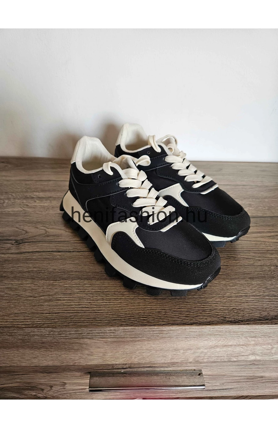 Black sneaker