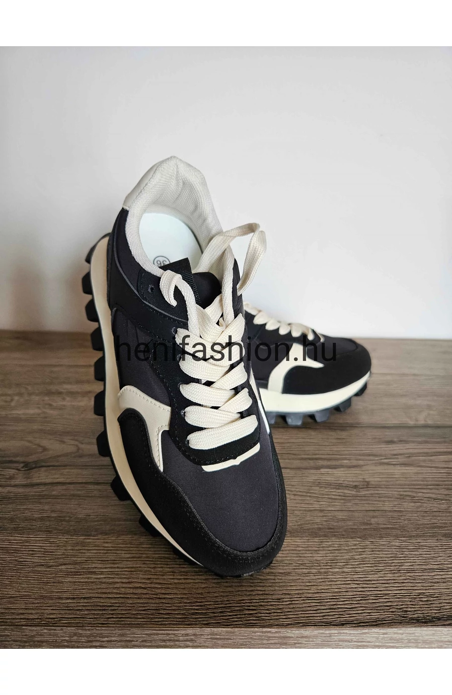 Black sneaker