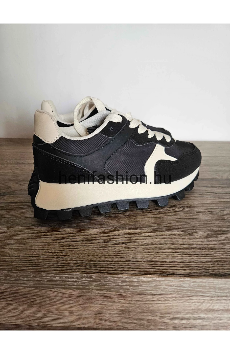 Black sneaker